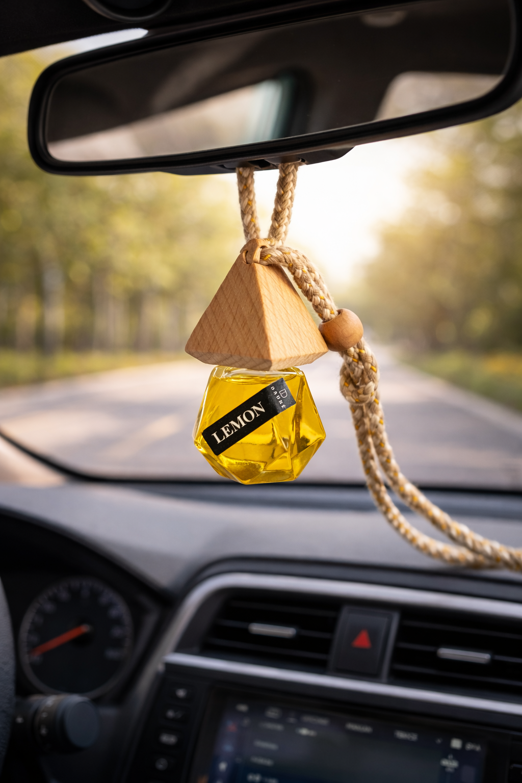 Lemon car hanging diffuser