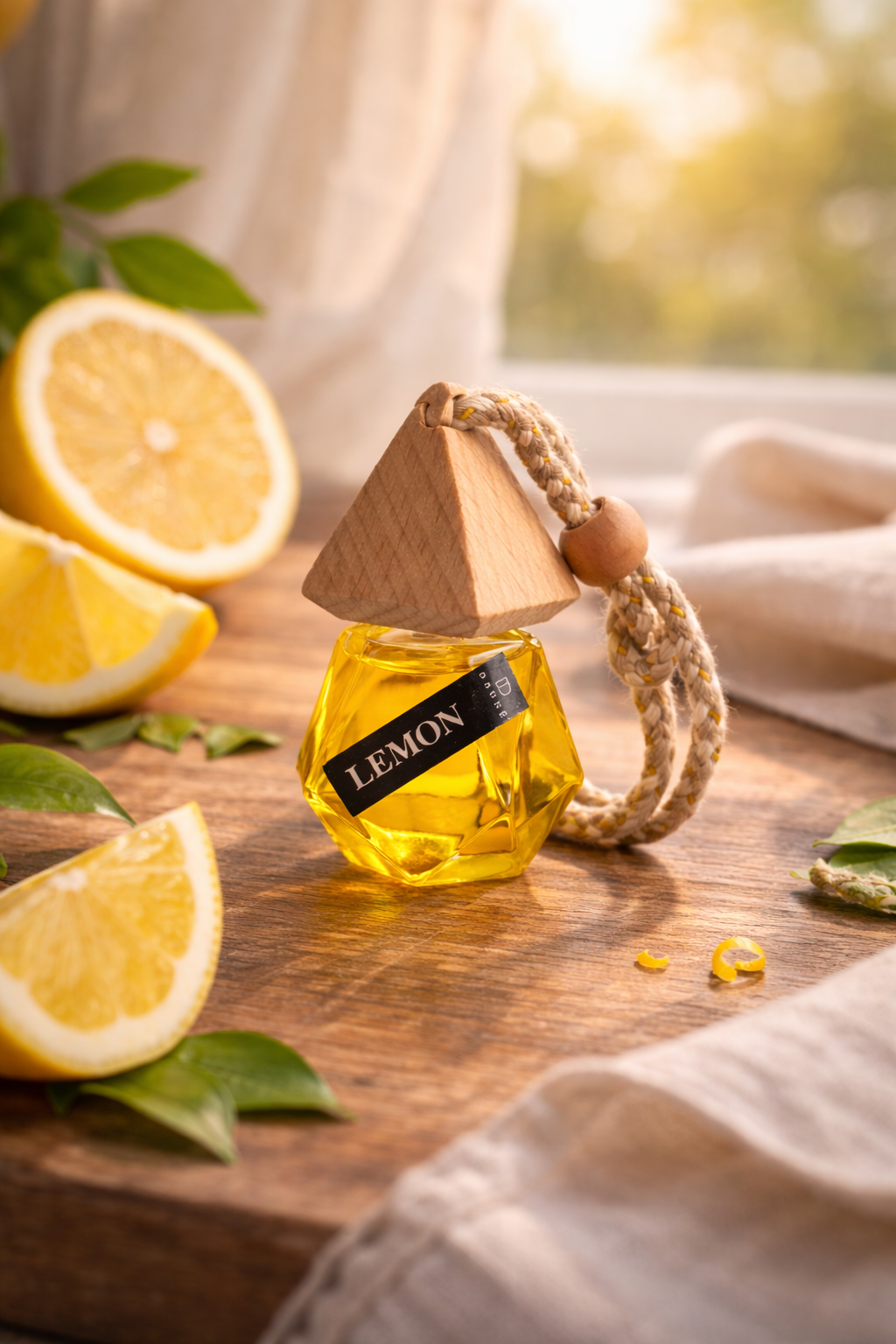 Lemon car hanging diffuser